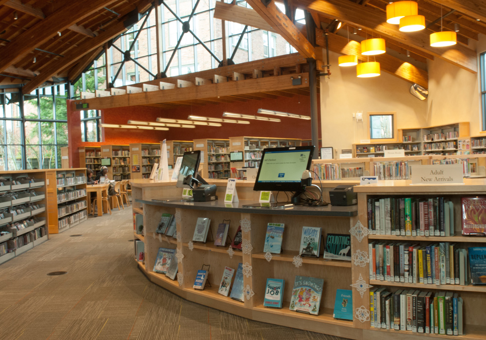 Children’s area at the Beacon Hill Branch