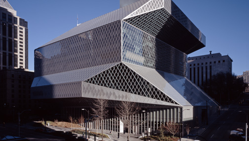  Exterior view of the Central Library