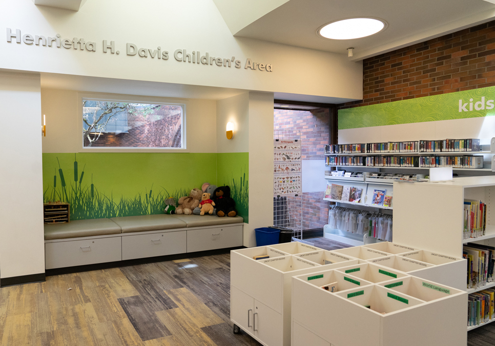 Children's area at the Lake City Branch