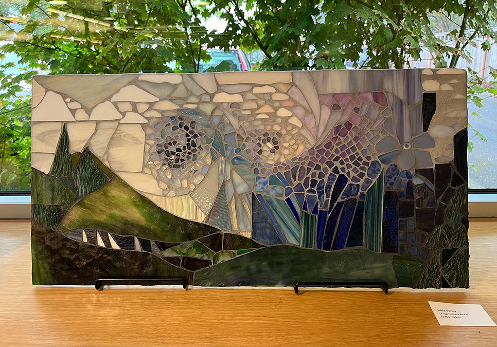 Fragmented World by Kate Farley (Glass mosaic)