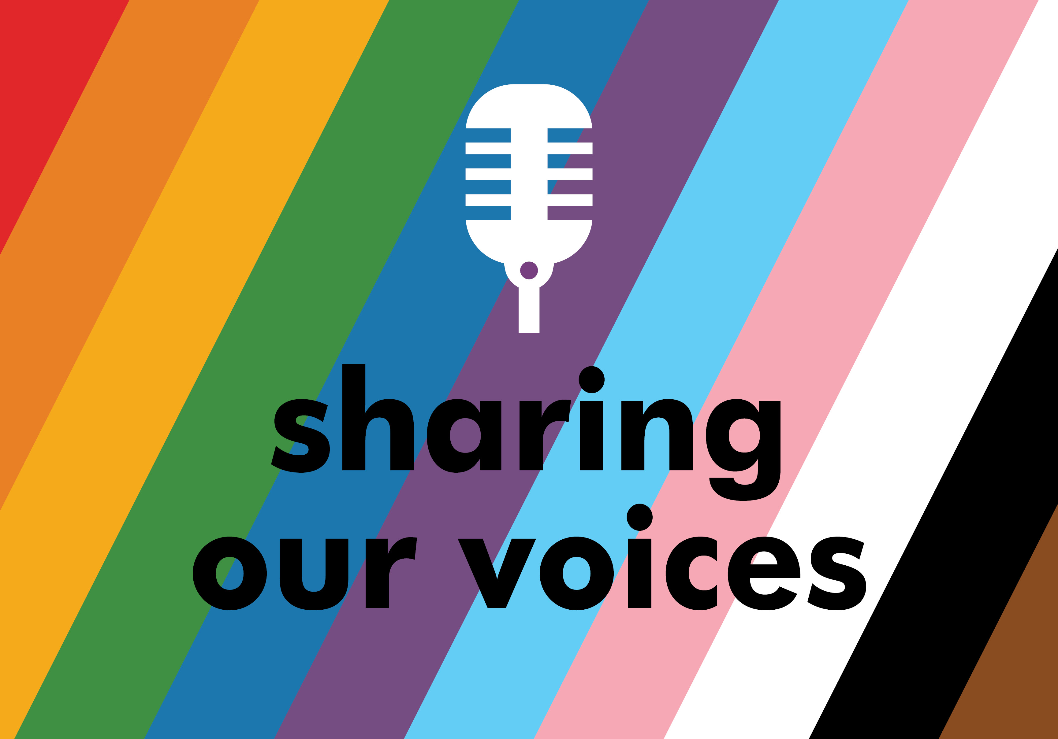 Sharing our Voices graphic