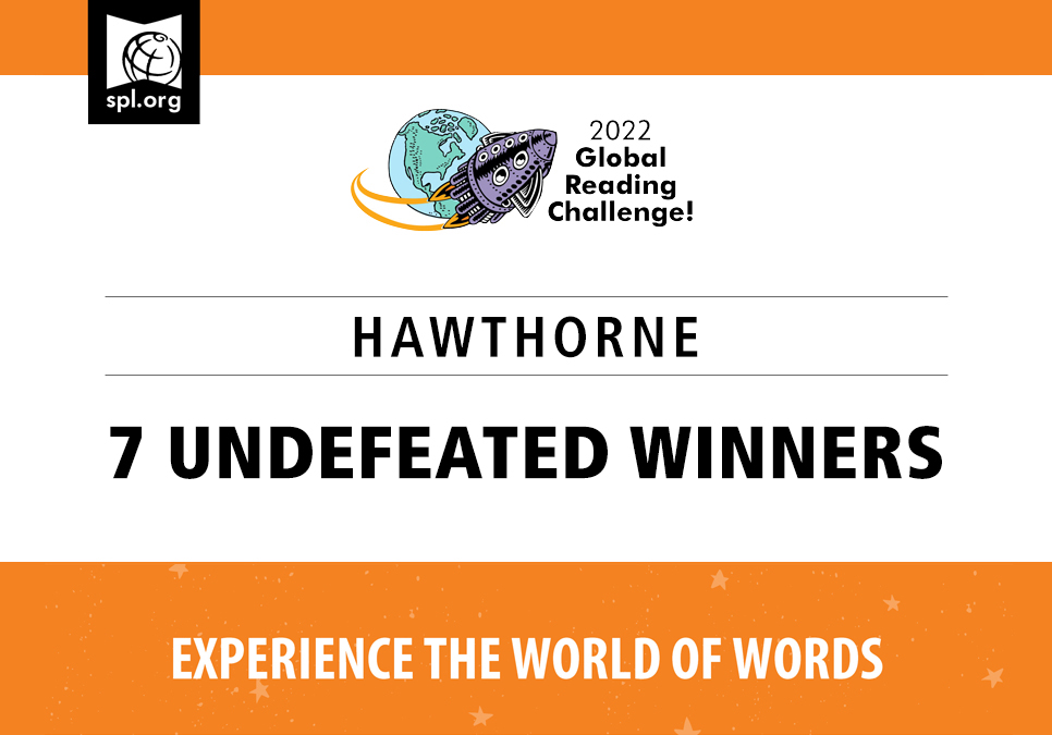 Hawthorne 7 Undefeated Winners