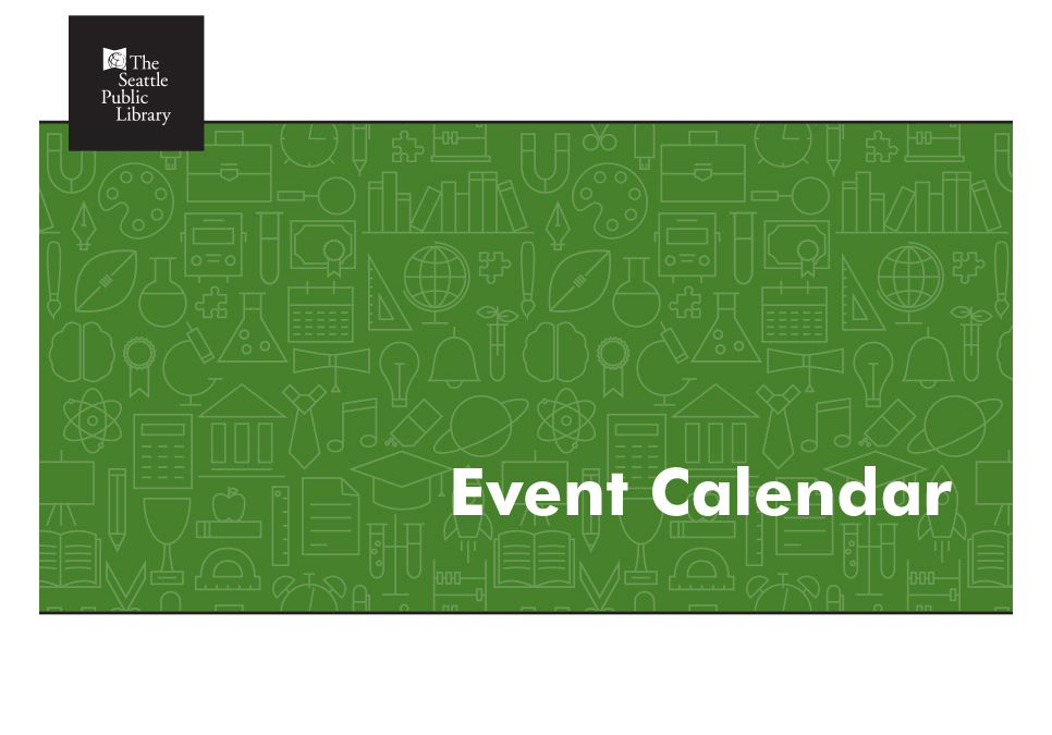 green screen with the words "Event Calendar"